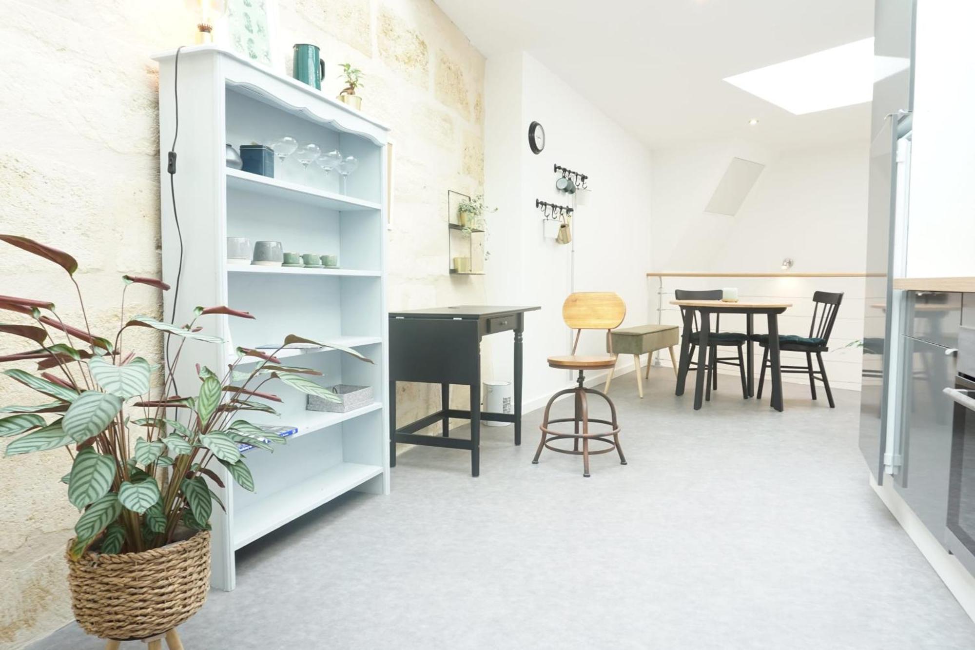 Beautiful Duplex With Ac - Place Du Palais Bordeaux Eksteriør billede